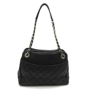Chanel Black Chain Shoulder Bag Leather